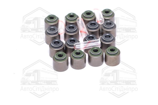 Комплект прокладок, стрижень клапана 16 шт MAZDA 1,5/2,2 D 12- (вир-во Elring)
