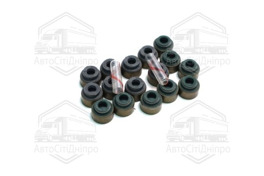 Комплект сальників клапанів 16шт. MAZDA 1,6/1,8/2,0 16V (вир-во Elring)