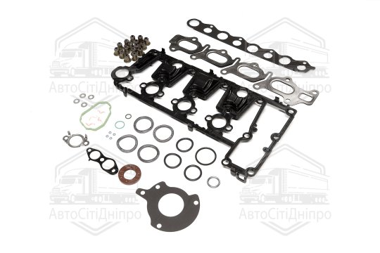 Комплект прокладок верхній БЕЗ Г/Б PSA/FORD 2,0 NDI DW10CTED4(RHH) 10- (вир-во Elring)