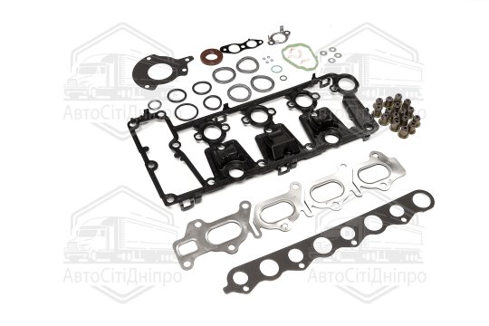 Комплект прокладок верхній БЕЗ Г/Б PSA/FORD 2,0 NDI DW10CTED4(RHH) 10- (вир-во Elring)
