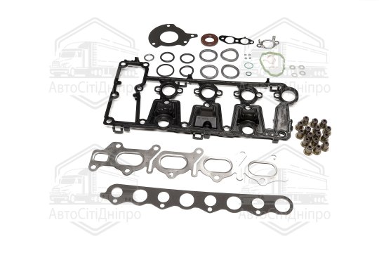 Комплект прокладок верхній БЕЗ Г/Б PSA/FORD 2,0 NDI DW10CTED4(RHH) 10- (вир-во Elring)