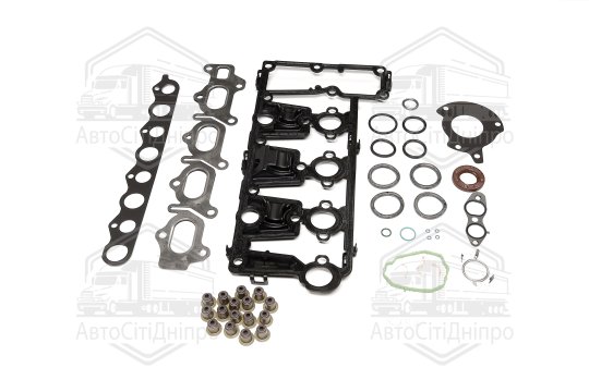 Комплект прокладок верхній БЕЗ Г/Б PSA/FORD 2,0 NDI DW10CTED4(RHH) 10- (вир-во Elring)