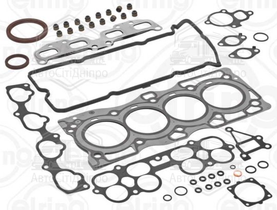 Повний комплект прокладок, двигун NISSAN X-TRAIL I 2.5 16V QR25DE 02-13 (вир-во Elring)