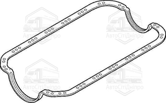 Прокладка масляного піддону двигуна HONDA D13/D14/D15/D16/EV2/EW2/EW3/EW4 (вир-во Elring)