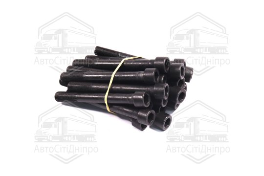 Болти головки блоку к-т 18 шт HYUNDAI/MITSUBISHI 2,5D/TD 4D55/4D56/D4BA/D4BF/D4BH (вир-во Elring)