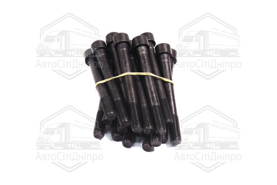 Болти головки блоку к-т 18 шт HYUNDAI/MITSUBISHI 2,5D/TD 4D55/4D56/D4BA/D4BF/D4BH (вир-во Elring)