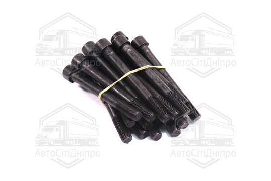 Болти головки блоку к-т 18 шт HYUNDAI/MITSUBISHI 2,5D/TD 4D55/4D56/D4BA/D4BF/D4BH (вир-во Elring)