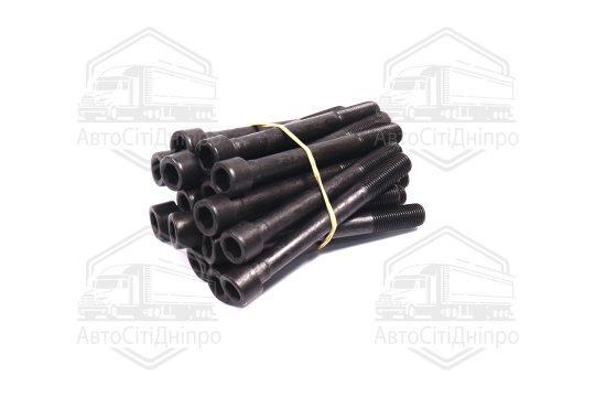 Болти головки блоку к-т 18 шт HYUNDAI/MITSUBISHI 2,5D/TD 4D55/4D56/D4BA/D4BF/D4BH (вир-во Elring)