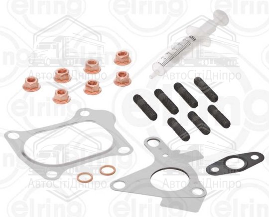 Монтажний комплект, компресор RENAULT 1,5dCi K9K (вир-во Elring)