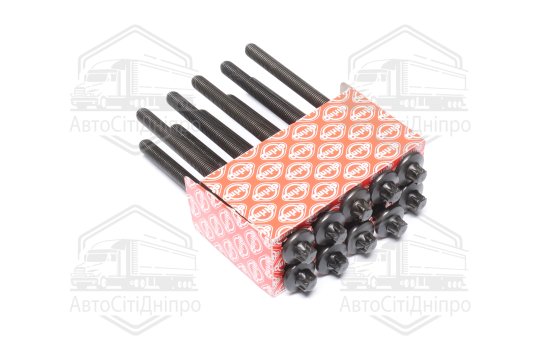 Комплект болтів головки цилідра PSA 1,6/1,8 XU5JP/XU7JP 97- (вир-во Elring)
