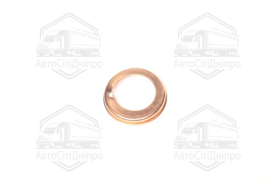 Кільце ущільнююче маслозливної пробки RENAULT/NISSAN 11*17,8*2 мідне, зігнуте (вир-во Elring)