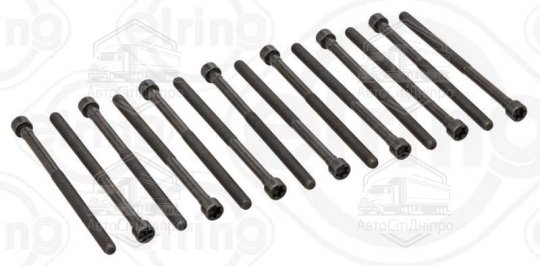 Комплект болтів головки блоку циліндрів BMW B58 B30 A/B/С M11x1,5x188 14 шт 15- (вир-во Elring)