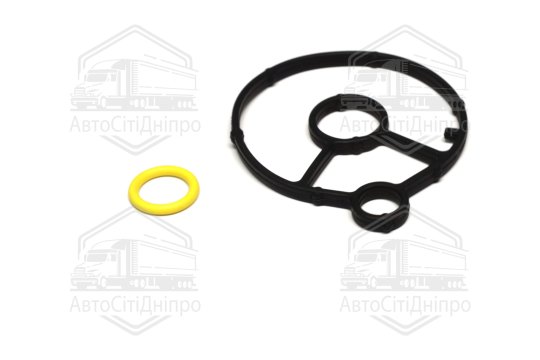 Комплект рокладок, корпус фільтра масляного FORD/PSA 2,0/2,2 Hdi DW10/DW12 (вир-во Elring)