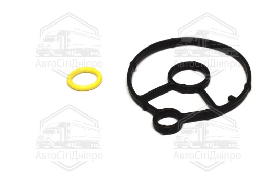 Комплект рокладок, корпус фільтра масляного FORD/PSA 2,0/2,2 Hdi DW10/DW12 (вир-во Elring)