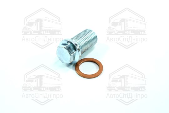Різьбова пробка c кільцем ущільнювача, масляний картер MB M14x1,5x33 (вир-во Elring)