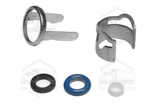 Комплект ущільнювальних кілець, форсунка упорскування VAG 3,2 FSI (6)(8) 05- (вир-во Elring)