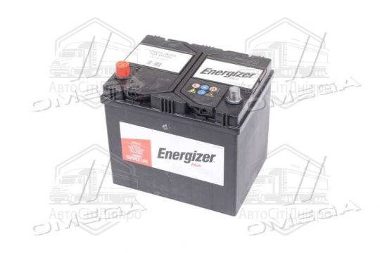 Акумулятор 60Ah-12v Energizer Plus (232х173х225), L,EN510 Азія
