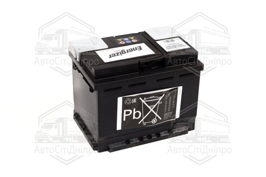 Акумулятор 60Ah-12v ENERGIZER EFB (242х175х190), R, EN640