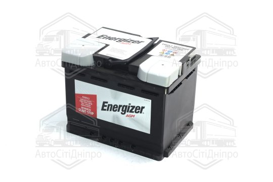 Акумулятор 60Ah-12v Energizer Premium AGM (242х175х190),R,EN680