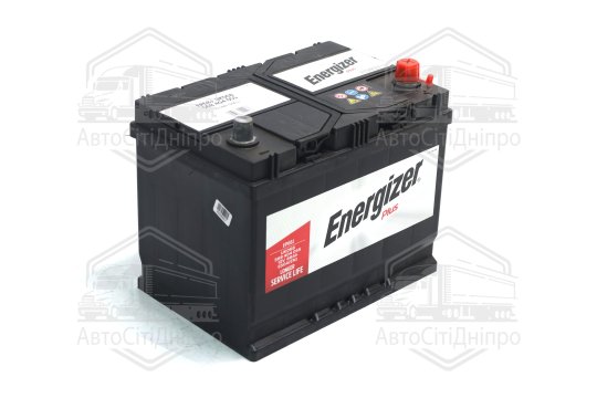Акумулятор 68Ah-12v Energizer Plus (261х175х220), R,EN550 Азія