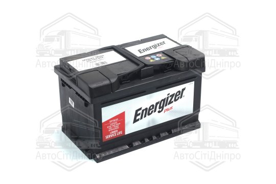 Акумулятор 70Ah-12v Energizer Plus (278х175х175), R, EN640