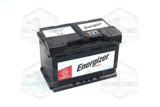 Акумулятор 70Ah-12v Energizer Plus (278х175х190), L, EN640
