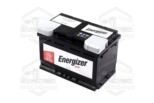 Акумулятор 70Ah-12v ENERGIZER EFB (278х175х190), R, EN760