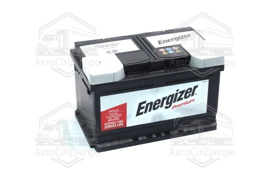 Акумулятор 72Ah-12v Energizer Prem. (278х175х175), R, EN680