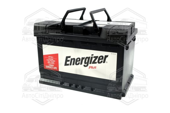 Акумулятор 74Ah-12v Energizer Plus (278х175х190), R, EN680