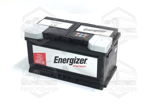 Акумулятор 80Ah-12v Energizer Prem. (315х175х175), R, EN740