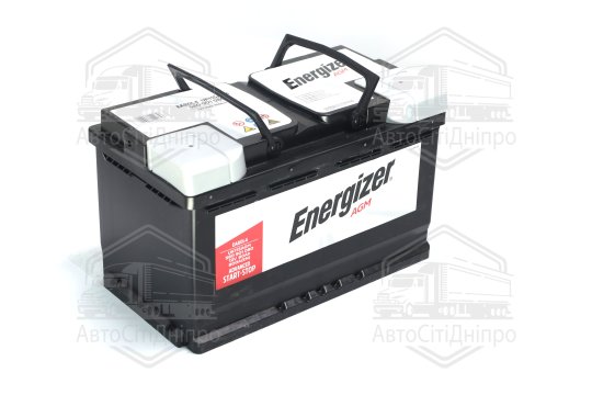 Акумулятор 80Ah-12v Energizer Premium AGM (315х175х190),R,EN800