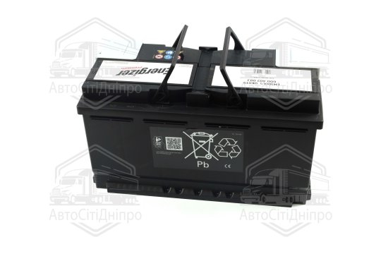 Акумулятор 100Ah-12v Energizer Prem. (353х175х190), R, EN830