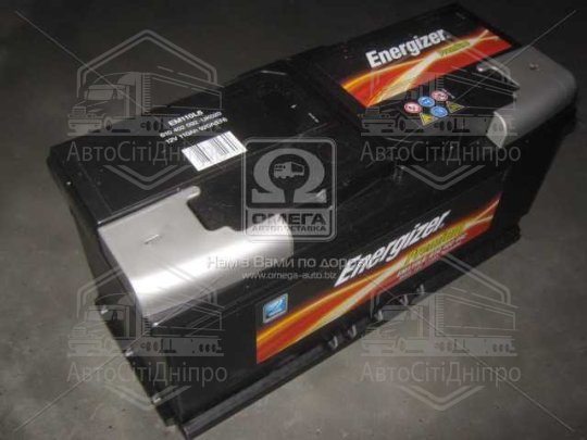 Акумулятор 110Ah-12v Energizer Prem. (393х175х190), R, EN920