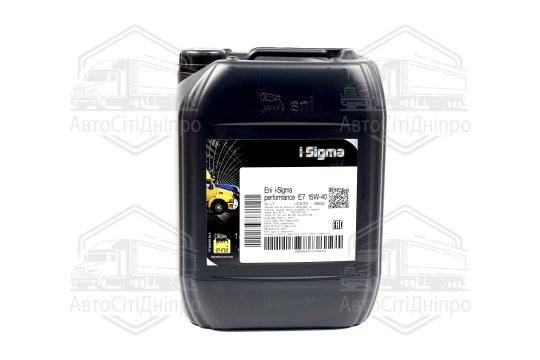 Олива моторна ENI i-Sigma perfomance E7 15w-40 (Каністра 20л)