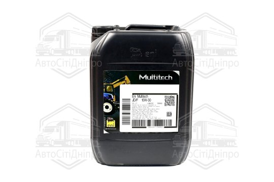 Олива трансміс. ENI Multitech JD/F 10W-30 рек.на сучасні трактори (див.інфо) (Каністра 20л)