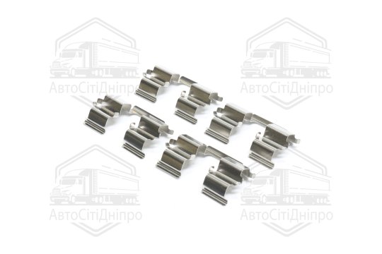 Комплект монтажний гальм. колодок Daewoo, Chevrolet (передн.) (вир-во ERT)