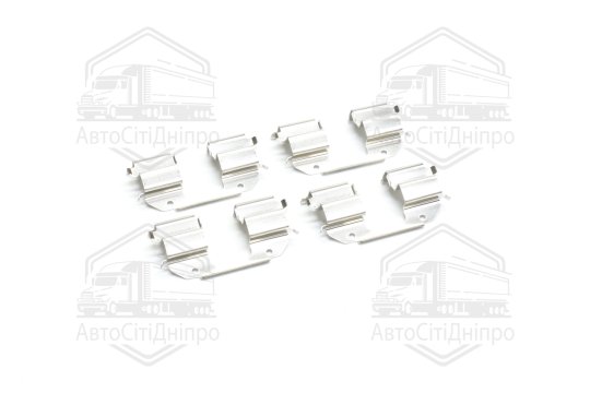 Комплект монтажний гальм. колодок Daewoo, Chevrolet (передн.) (вир-во ERT)