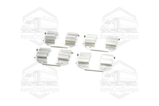 Комплект монтажний гальм. колодок Daewoo, Chevrolet (передн.) (вир-во ERT)