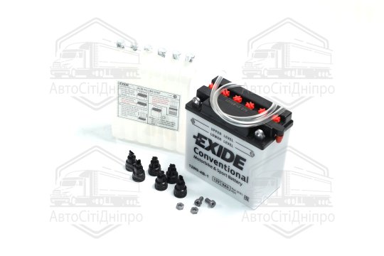 Акумулятор 9Ah-12v Exide (12N9-4B-1) (135х75х139) L, EN85