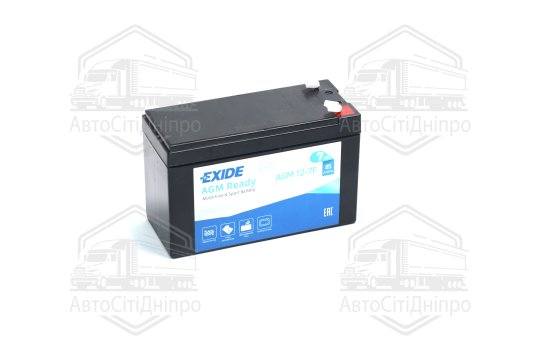 Акумулятор 7Ah-12v Exide AGM (150х65х95), полярність(3),EN85