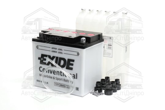 Акумулятор 28Ah-12v Exide (E60-N24L-A) (184х124х169) R, EN280