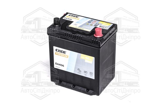 Акумулятор 40Ah-12v Exide PREMIUM (187х136х220),R,EN350 Азія тонкі клеми