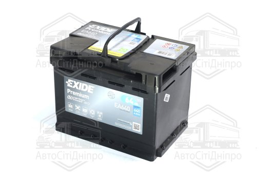 Акумулятор 64Ah-12v Exide PREMIUM (242х175х190), R, EN640