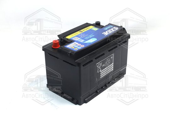 Акумулятор 74Ah-12v Exide EXCELL (278х175х190), R, EN680