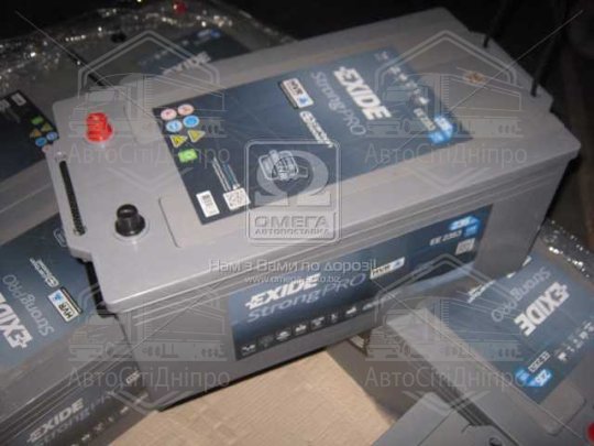 Акумулятор 235Ah-12v Exide Strong PRO EFB (518х279х240),полярність зворотна (3),EN1200