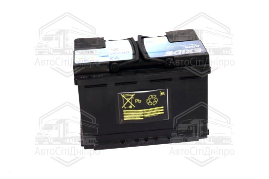 Акумулятор 72Ah-12v Exide AGM (278х175х190),R,EN760