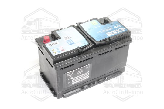 Акумулятор 80Ah-12v Exide EFB (315х175х190), R, EN800