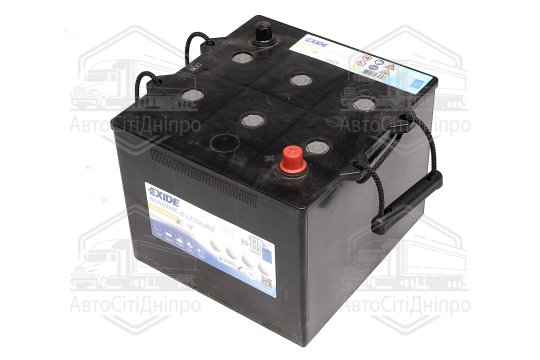 Акумулятор 110Ah-12v Exide EQUIPMENT GEL (286х269х230),клеми по діагоналі,EN1200 гелевий