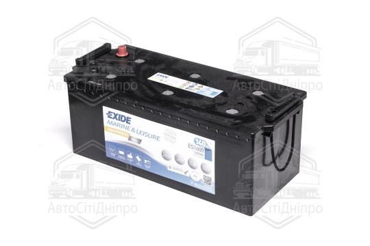 Акумулятор 140Аh(1600wh)-12v Exide GEL (513х223х223), полярність зворотня (3),EN900 гелевий