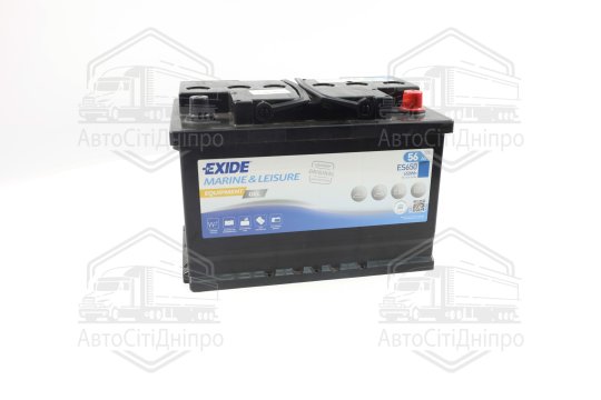 Акумулятор 56Аh(650wh)-12v Exide EQUIPMENT GEL (278х175х190),R,EN460 гелевий